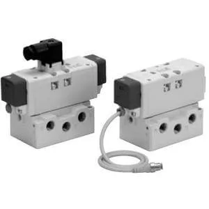 VQ7-8 VQ7-8, ISO Standart Solenoid valf, Boyut 2, Tekli ünite