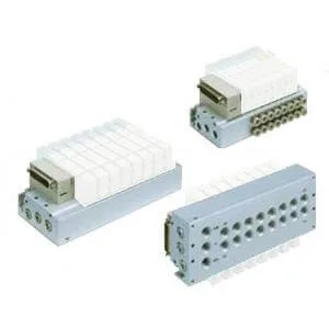 SS5Y5-50/51 SS5Y5-50/51, 5000 Series Manifold, D-sub Konnektör, Flat Ribbon Kablo (IP40)