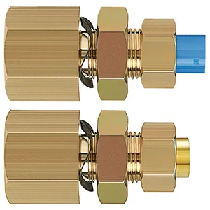KFE Specialty Fitting, Brass Insert Fittings, Bulkhead Connector - KFE