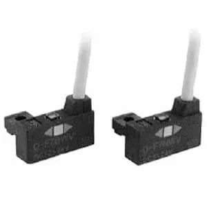 D-F7NWV/F7BWV D-F7NWV/F7BWV, 2 Colour Indication Style Solid State Switch, Rail Mounting, Grommet Perpendicular