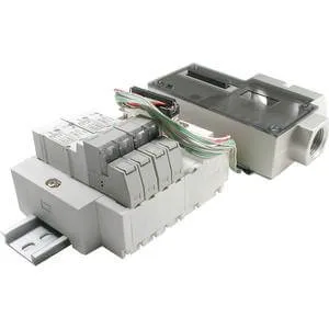 SS5Y3-45S2 SS5Y3-45S2, 3000 Series, Stacking Manifold, DIN Rail Mount, IN313 Serial Unit