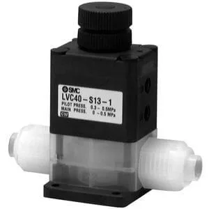 LVC LVC, High Purity Chemical Valf, Hava uyarılı, Integral Bağlantı elemanı, Single Type