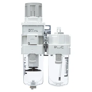 ACG20A ACG20A~40A-B (WL), Filtre regülatör w/Built-in Basınç göstergesi, Yağlayıcı