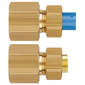 KFF Specialty Fitting, Brass Insert Fittings, Female Connector - KFF