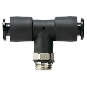 KAT One Touch Fitting, Antistatic, Male Branch Tee - KAT