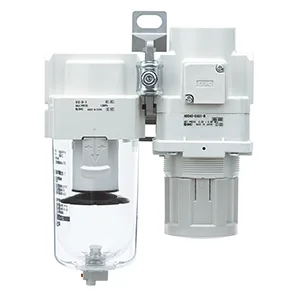 ACG20B ACG20B~40B-B (FR), Hava filtresi, Regülatör w/Built-in Basınç göstergesi