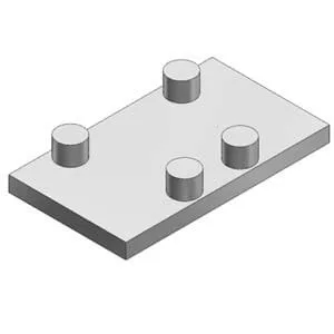 AXT502-9A AXT502-9A, Blanking plate for V(P/S/Q)7-6