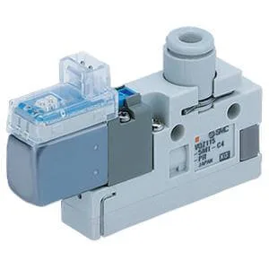 VQZ115 VQZ115, 100 Series, 3 Port Solenoid valf, Body Ported