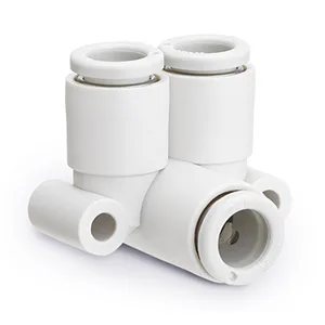KQ2LU*-00 One Touch Bağlantı elemanı, General Purpose, Hortum-Hortum Connection, Branch Union Elbow - KQ2LU*-00