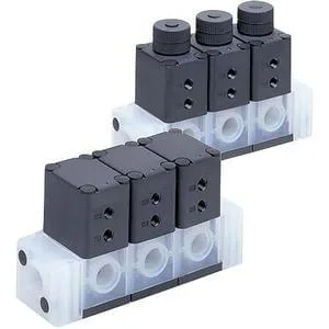LLA*A LLA*A, Manifold Base for LVA Series Valve, Stacking Type