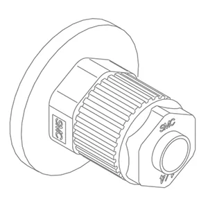 LQ1F Specialty Bağlantı elemanı, High Purity, Hortum Connection, Union Flanş - LQ1F